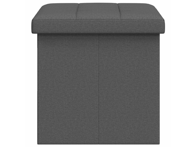  Banc chambre, banc de rangement pliable gris clair lin  - Conforama D
