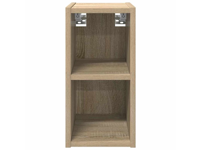 Meuble de rangement cuisine, armoire suspendue chêne sonoma 20x29,5x40cm - Conforama E