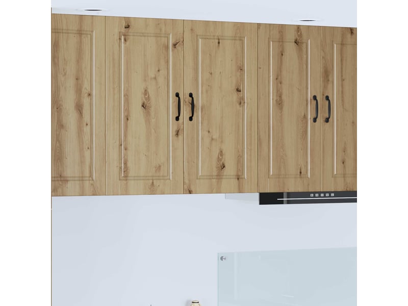  Meuble mural de cuisine, armoire de cuisine chêne artisanal 80x31x80cm shl3883  - Conforama B