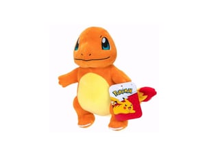 Peluche salamèche charmander 20 cm ultra douce détails soignés