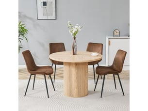 Ensemble table rond(e)  4 chaise(s)    