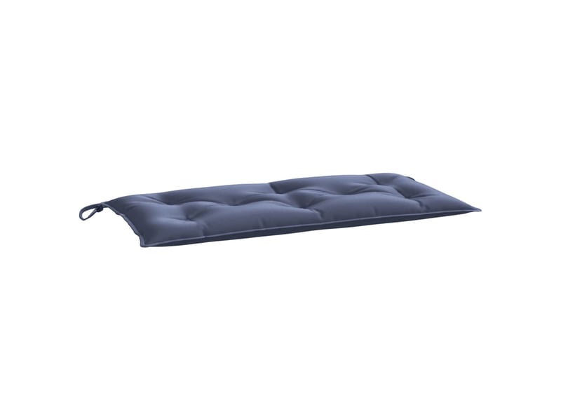  Coussin de banc de jardin, coussin d'assise bleu marine 100x50x7 cm tissu oxford cf52683  - Conforama D