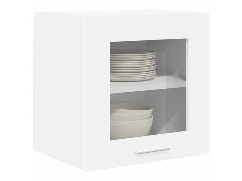  Meuble de rangement cuisine, armoire suspendue blanc 40x31x40cm bois d'ingénierie shl7627  - Conforama C