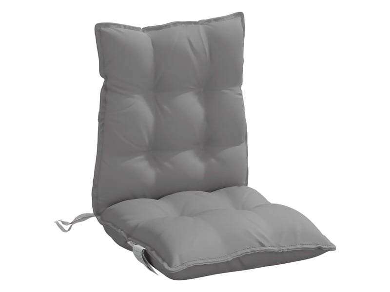 Lot de 6 coussins d'extérieur, coussins de chaise gris 100 x 50 x 7 cm cf56433 - Conforama E