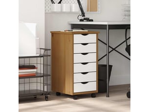 Armoire     <strong></strong> <strong></strong> coloris taupe largeur 34 cm