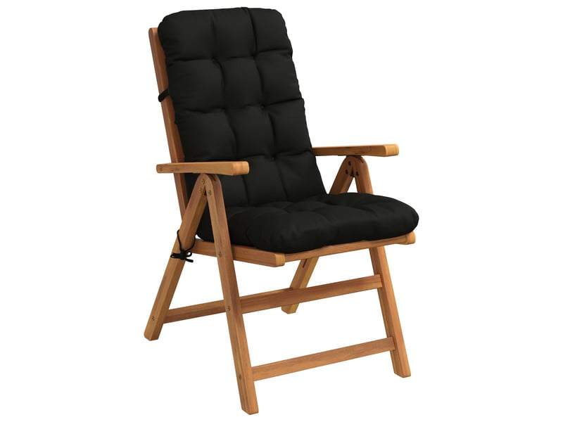  Lot de 4 coussins de chaise à dossier haut vianen cf59348  - Conforama C