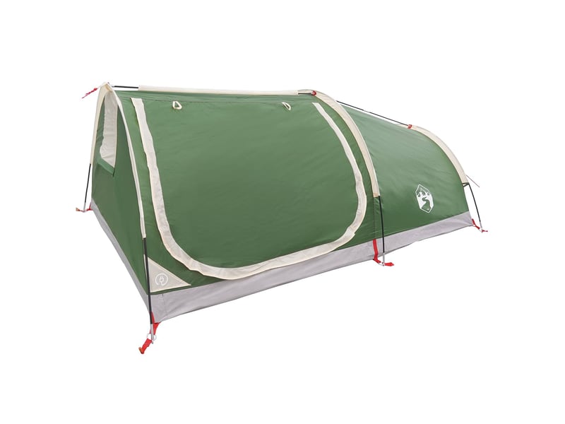 Tente de camping, tente de randonnée imperméable 1 personne vert - Conforama C