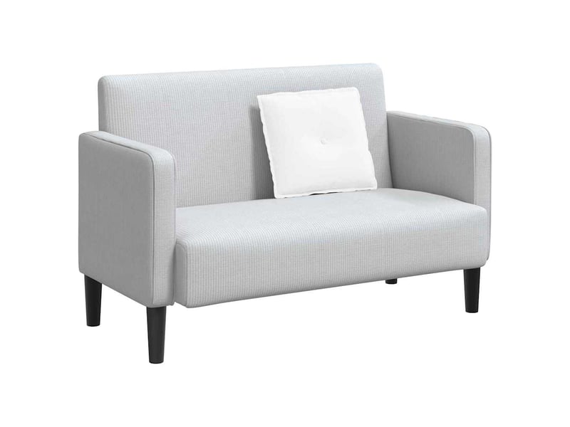 Coussin de dos, coussin de dossier blanc 50 x 19 x 45 cm tissu cf54497 - Conforama C
