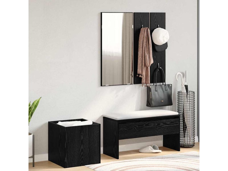  Ensemble de meubles d'entrée 5 pc 80x30,5x40 cm  - Conforama B