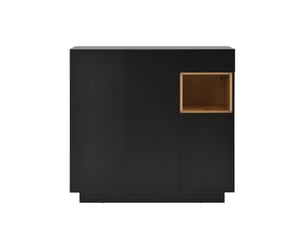 Meuble à chaussures 20 paire(s)  <strong>DZMDIP</strong>  <strong></strong> coloris noir
