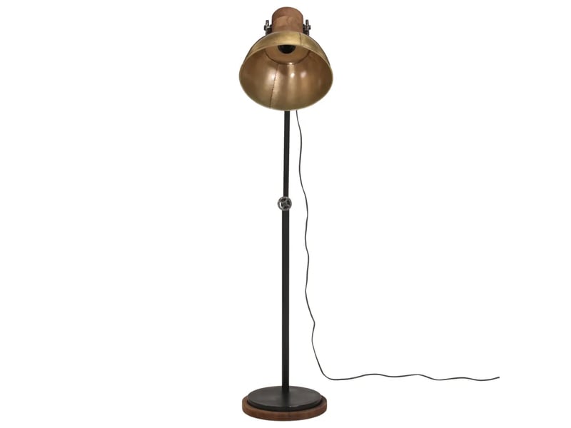  Lampadaire réglable style industriel salle à manger 30 x 30 x 100-150 cm en fer laiton antique 02_0047551  - Conforama C