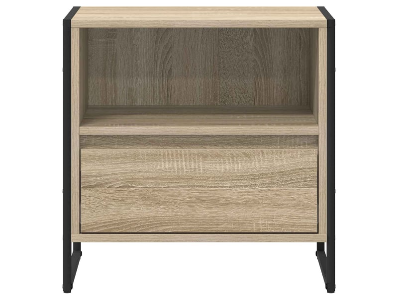  Table de chevet - cabinet de chevet - table de nuit 2 pièces sonoma 50 x 39,5 x 50 cm  - Conforama E