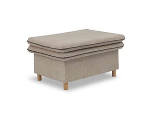 Pouf / repose pied MIUFORM Sam beige