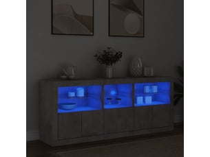 Buffet coloris argenté