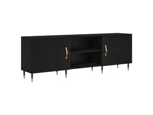 Meuble tv coloris noir 150 cm