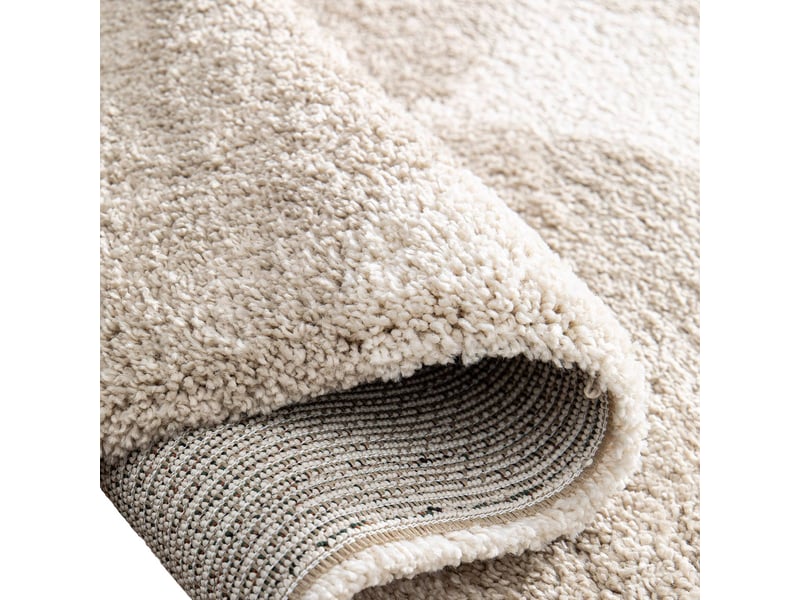  Tapis intérieur motif ronds crème et beige 120 x 170cm - stella  - Conforama C