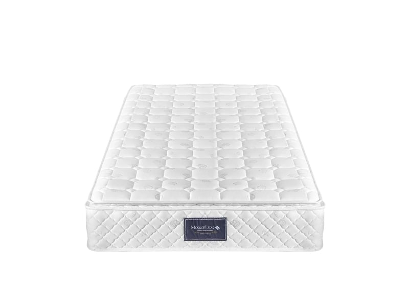  Lit coffre 90x200 cm avec matelas 25 cm, rangement hydraulique, sommier à lattes, tête de lit capitonnée, coton gris C-DEGAYUN - Conforama D