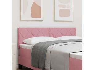 Tete de lit A poser largeur 160 cm   rose