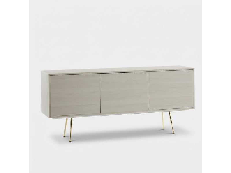 Buffet moderne avec 3 portes sayen - beige  - Conforama A