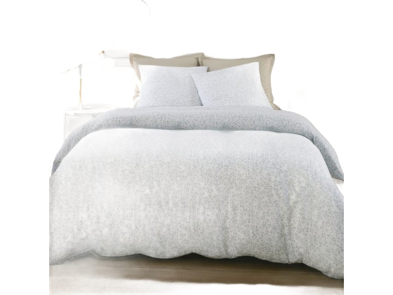  Parure de lit 220x240 cm gaze de coton murmure PD23729 - Conforama A