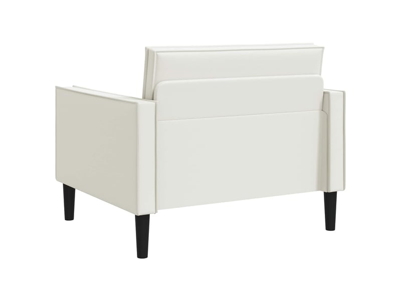 Vidaxl fauteuil xl blanc simili cuir - Conforama E