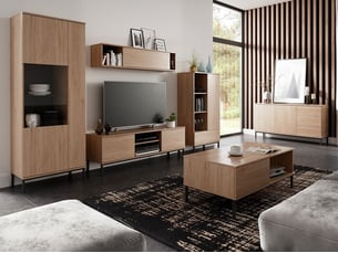 Meuble tv coloris marron 47 cm <strong></strong>  <strong></strong>
