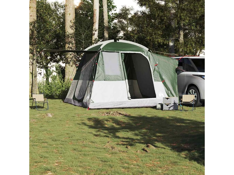 Tente voiture pour camping 4 personnes vert imperméable shl32727 - Conforama C