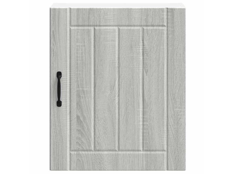  Meuble de rangement, armoire murale de cuisine lucca sonoma gris bois ingénierie shl6115  - Conforama E