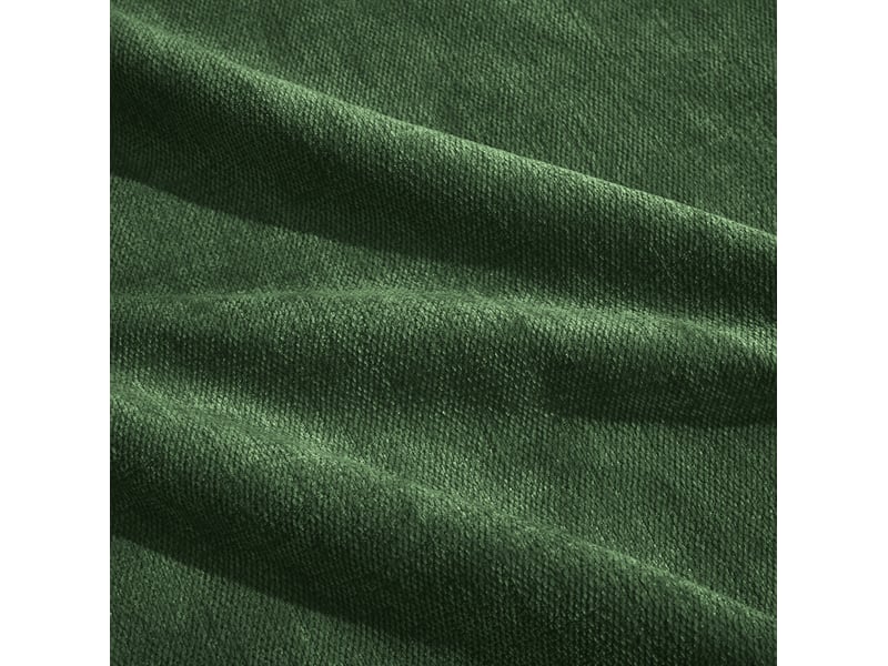 Pouf repose-pieds 76x69x46 cm en polyester vert - Conforama W