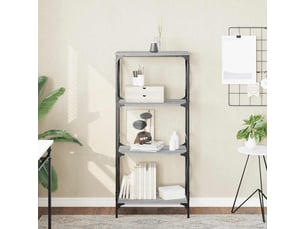 Bibliotheque coloris  gris  <strong></strong> <strong></strong> - 59 cm x 132 cm