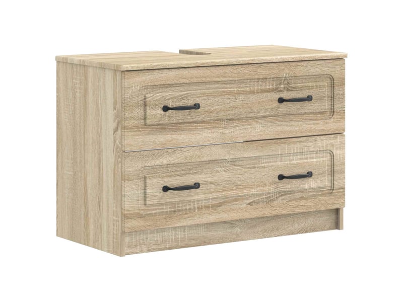 Ensemble de 2 meubles de salle de bain utrecht chêne sonoma cf63210 - Conforama C