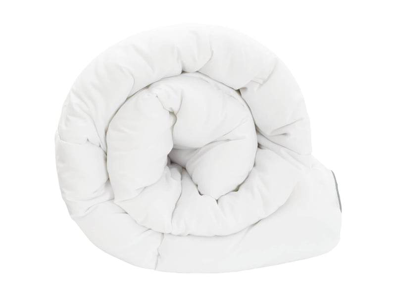  Couette - duvet d'été blanc 220 x 260 cm fibre de bambou  - Conforama E