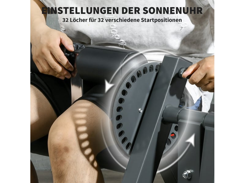  Machine d’extension et flexion des jambes 100x90x105 cm réglable métal gris  - Conforama E