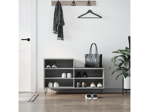 Meuble à chaussures 3 paire(s)  <strong></strong>  <strong></strong> coloris gris