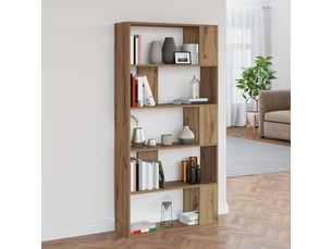 Bibliotheque coloris bois clair <strong></strong> <strong></strong> - 80 cm x 159 cm