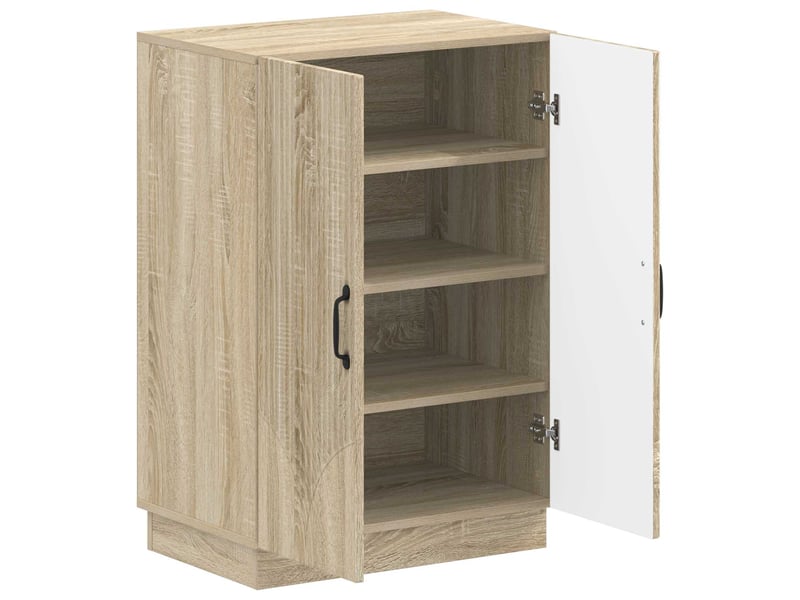  Meuble à chaussures, armoire à chaussures hoorn 59,5x39,5x87 cm chêne sonoma  - Conforama C