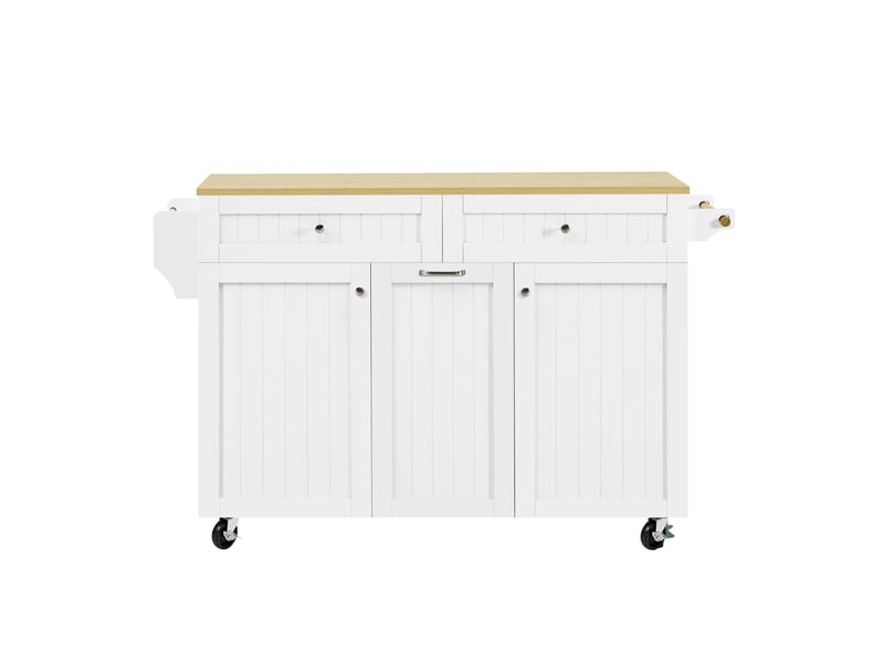 Desserte 2 portes 3 tiroirs coloris blanc mdf desserte blanc - Conforama A