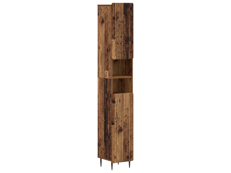  Colonne de salle de bain avec étagère ouverte zwolle shl5470  - Conforama A