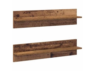Etagère 80 cm coloris marron <strong></strong> <strong></strong>