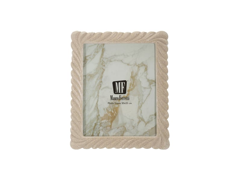  Cadre photo en résine nautica 20x25cm sable  - Conforama B