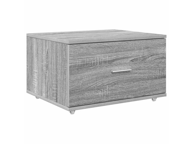  Armoire de rangement bureau, armoire à tiroirs 55 x 45 x 31 cm gris sonoma  - Conforama A
