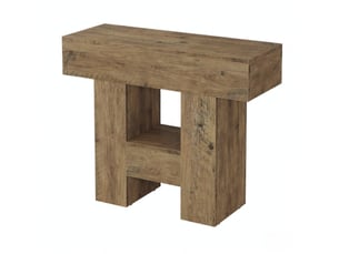 Console 0 tiroir(s)  coloris marron <strong>VIVRYN</strong> <strong></strong>