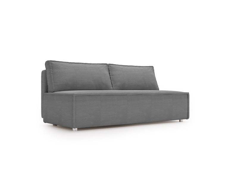  Canapé luna avec fonction couchage, couleur gris graphite  - Conforama C