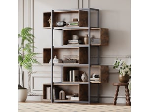 Bibliotheque coloris  bicolore  <strong>VIVRYN</strong> <strong></strong> - 121 cm x 176 cm