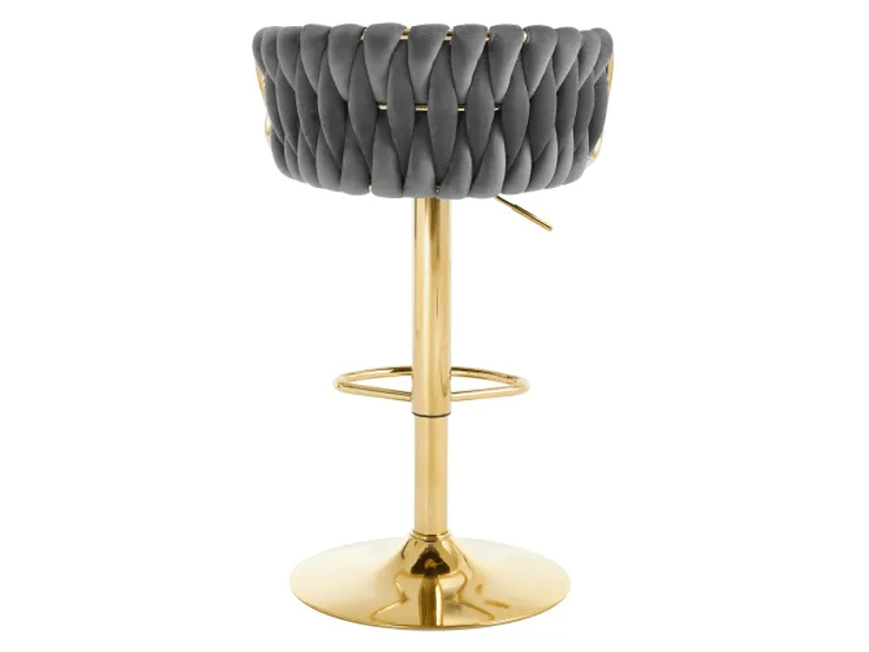  Tabouret de bar élégance 1 pièce, coussin doux, siège confortable, cuisine et café modernes  - Conforama D