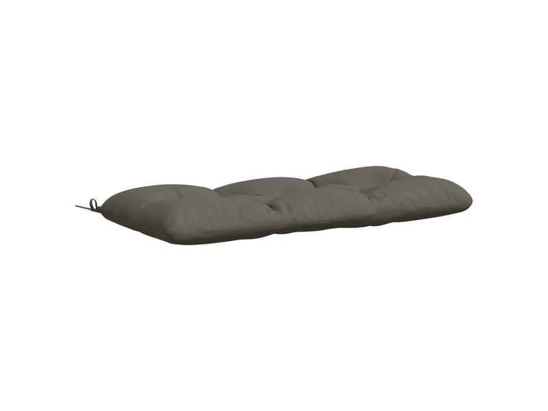 Coussin de banc, coussin d'assise, coussin de canapé vianen 100 % polyester gris 100 x 50 x 12 cm cf53972 - Conforama A