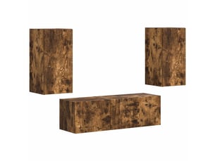 Meuble tv coloris marron 60 cm <strong></strong> <strong></strong>