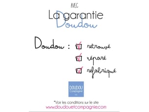 Doudou lapin ocre pm lapin doudou