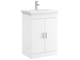 Ensemble de mobilier de salle de bain blanc 61x40x84.5 cm shl6134