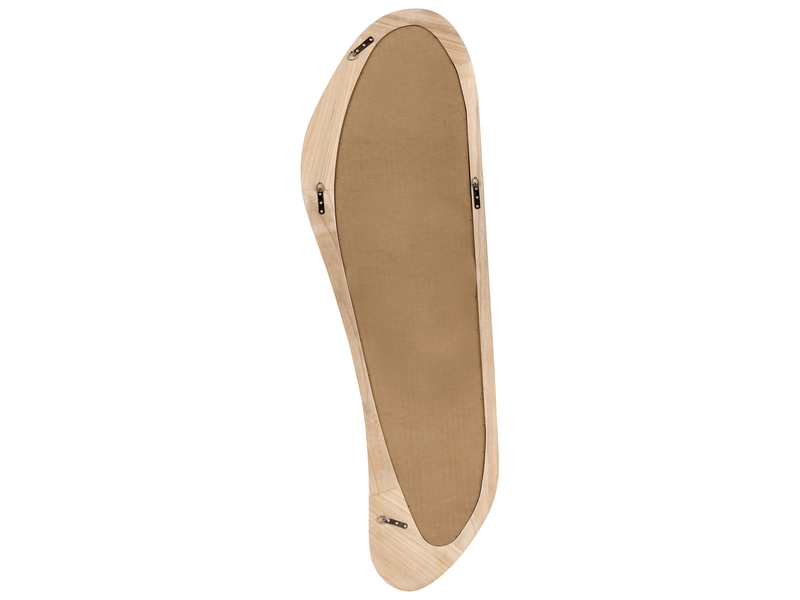 Miroir sauville 43 cm 160 cm marron clair - Conforama D
